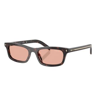 Prada Sunglasses, unisex, Brown, Size: 52 MM Prd05S Sunglasses