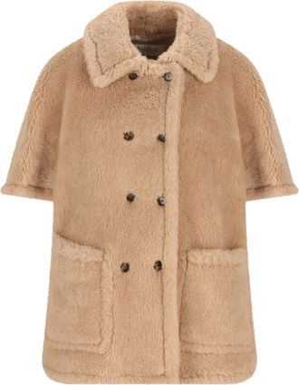 Max Mara Jas met knopen - Beige