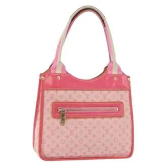 Louis Vuitton Pre-owned Handbags, female, Pink, Size: ONE SIZE Pre-owned Monogram Mini Canvas Hand Bag