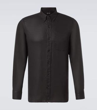 Tom Ford Camisa de gabardina