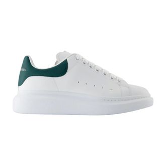 Alexander McQueen Alexander McQueen, Sneakers, male, White, Size: 10 US White Leather Oversized Sneakers