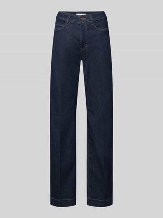 M.A.C Wide Fit Jeans mit 5-Pocket-Design in Dunkelblau, Gr&ouml;&szlig;e 32/32