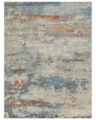 Exquisite Rugs Laureno Bamboo Silk Area Rug