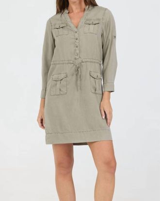 Dear John Denim Letty Mini Dress In Vetiver