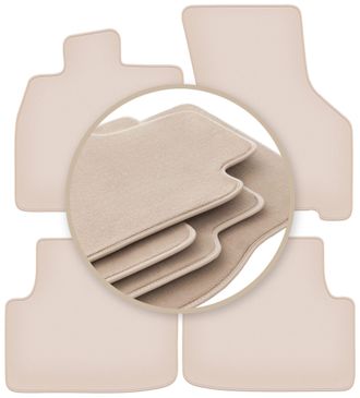 OEM Alfombrillas Premium Beige Para: Skoda Audi A3 8y Mhev 2020