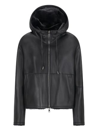 DESA 1972 reversible hooded jacket - Black