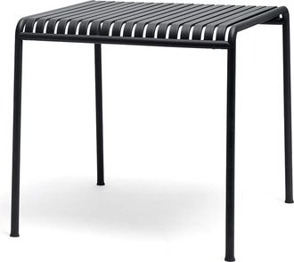 HAY Palissade Tisch, 82.5 x 90 cm, anthrazit
