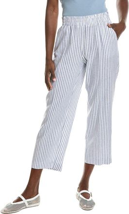 Jones New York Linen-Blend Crop Pant