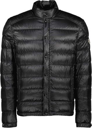 Moncler Black Quilted Down Jacket