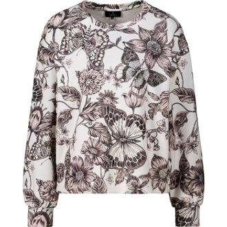 Monari Hoodies & sweatvesten, Dames, Grijs, XL, Polyester, Sweatshirt