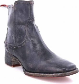 Bed Stü Women Merryli Bootie In Black Rustic Tremolo