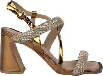 Alma En Pena Alma EN Pena, Schoenen, Dames, Geel, 38 EU, Spiegelhak sandaal