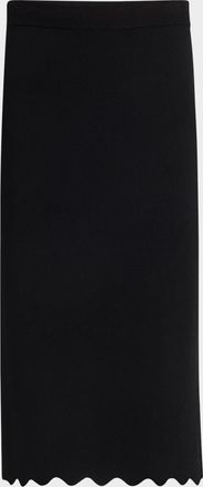 Elie Tahari The Serenda Scalloped Knit Pencil Skirt