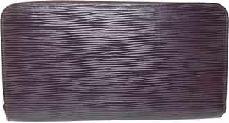 Louis Vuitton Quetsche Leather Wallet (Bi-Fold) (Pre-Owned)