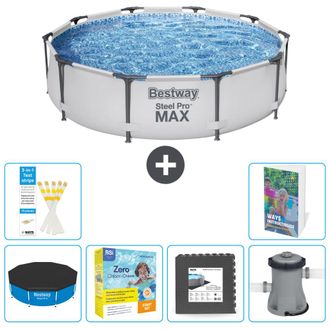 Bestway Piscina Bestway Steel Pro Max Redonda - 305x76 Cm - 7-piezas S85