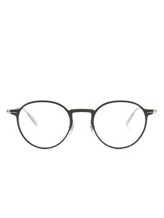 Montblanc MB0357O glasses - men - Metal - 49 - Silver