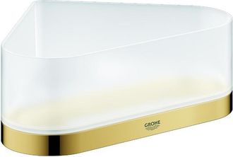 GROHE Estante De Ducha De Esquina Selection Con Soporte Dorado Brillante