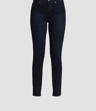 Paige Womens Hoxton Ultra Skinny Jeans In Dark Wash