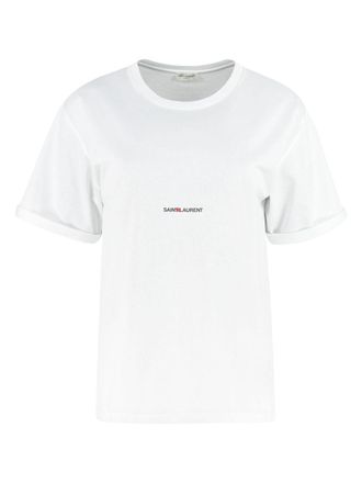 Tシャツ・カットソー Saint Laurent Cotton Crew-Neck T-Shirt Saint Laurent T-Shirts − Sale: up to −44% | Stylight