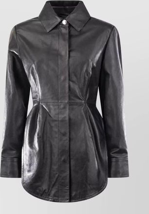 Sportmax leather jacket
