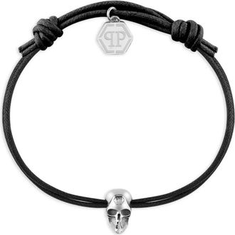 Philipp Plein Bracciale Friendship Skull - Argento