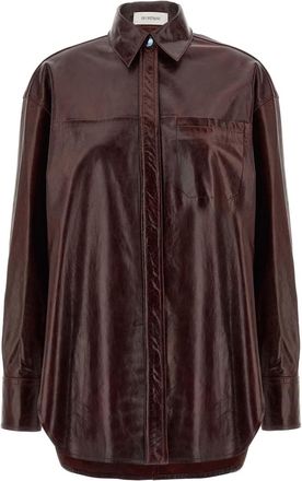Sportmax Maroon Oversized Shirt