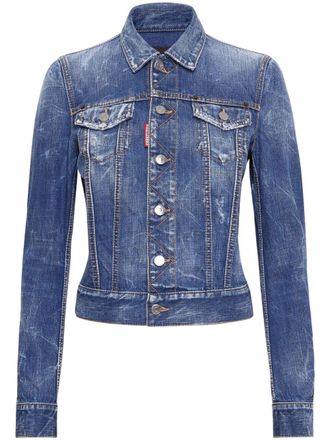 ★Dsquared2★DARK CB WASH CLASSIC DENIM WORKER JACKET★ DSQUARED2 DARK CB WASH CLASSIC DENIM WORKER JACKET | REVERSIBLE