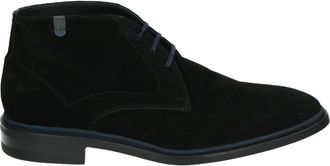 Floris Van Bommel Zakelijke Midden Su&egrave;de Schoen Zwart - Heren - Veterlaarzen - Zwart - 47 EU - Su&egrave;de - Schoenen