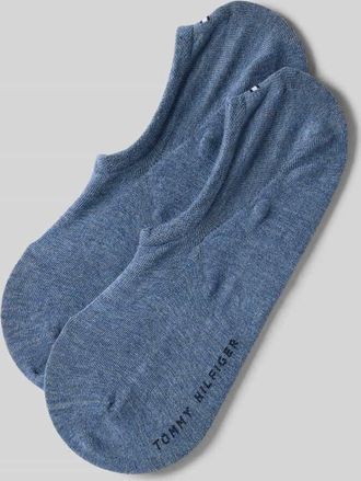 Tommy Hilfiger Sneakersocken mit Label-Detail im 2er-Pack in Jeansblau, Gr&ouml;&szlig;e 39/42