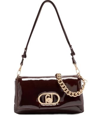 Liu Jo medium LaPuffy flap-closure satchel bag - Brown