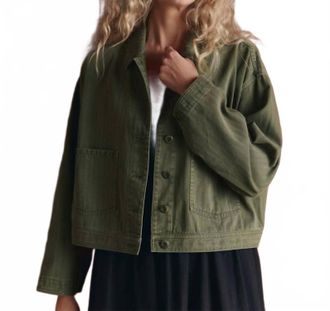 The Great. Rancher Jacket In Classic Army