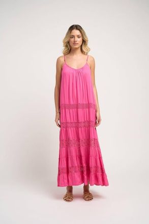 Guadalupe Design Paola Dress in Fuchsia at Nordstrom, Size Medium