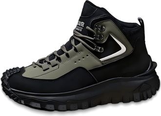 Generic Cushygait Boots Men, Men Outdoor Hiking Boots Waterproof, Anti-Slip and Puncture-Resistant, Arch Support Orthopedics for Mens (Dark Green,44)