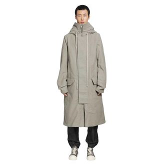 Rick Owens Tower Megaparka in Brushed Twill