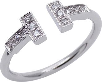 Tiffany & Co. White Gold White Gold (18K) Band Ring (Pre-Owned)