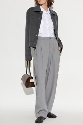 Comme Des Garçons CDG By Comme Des Garçons Cotton Shirt With Pockets, Womens, White