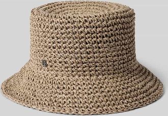 Loevenich Hut in Flecht-Optik in Taupe, Gr&ouml;&szlig;e 1