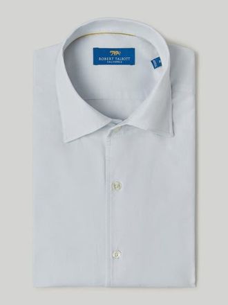 Robert Talbott Morgan Pinpoint Oxford Shirt in Light Gray Oxford at Nordstrom, Size Xxx-Large
