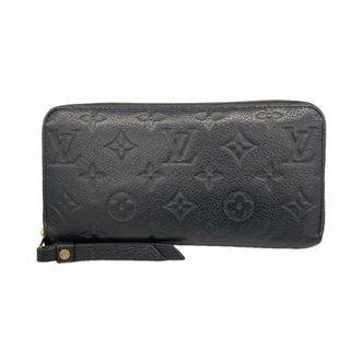 Louis Vuitton Noir Long Wallet (Bi-Fold) (Pre-Owned)