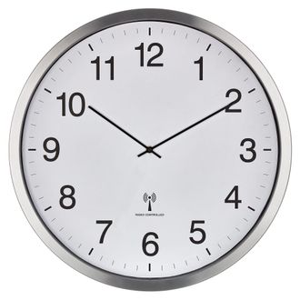 TFA Dostmann Tfa Dostmann - Reloj De Pared Anal&oacute;gico Xxl, 60.3548.02, 50 Cm De Di&aacute;metro, Marco De Metal, Esfera Grande, Color Blanco, 508 X 65 X 508 Mm