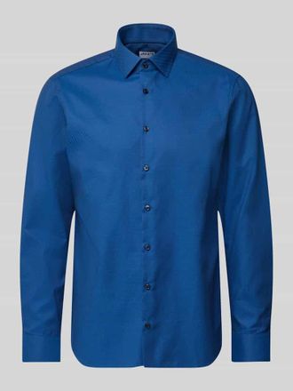 Jake*s Regular Fit Business Hemd aus Baumwolle mit Kentkragen in Marine, Gr&ouml;&szlig;e 37/38