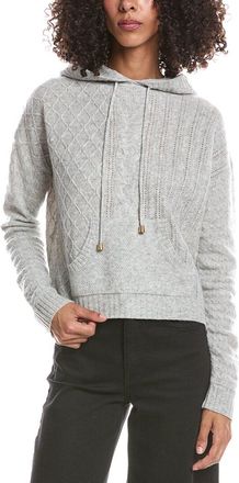 Brodie Luxe Cable Cashmere Hoodie