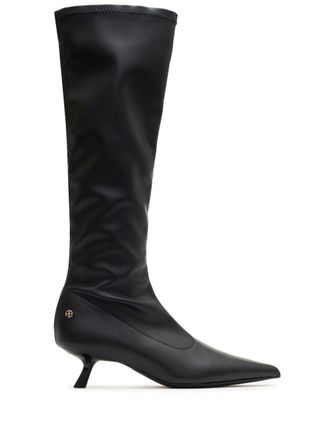 Anine Bing 50mm Tall Hilda boots - Black