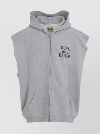 Gallery Dept. 90s zip up sleeveless hoodie
