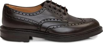 Churchs Horsham Brogue stacked heel loafers - Brown