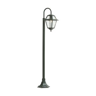 QAZQA Qazqa Farol Cl&aacute;sico De Exterior Verde Oscuro 135cm Ip44 - Berta