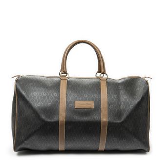 Dior Pre-owned Womens Vintage Large Travel Boston Bag - Grey - One Size