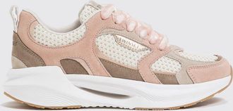 Twinset Sneakers in mesh e camoscio