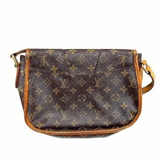 Louis Vuitton Pre-owned Cross Body Bags, female, Brown, Size: ONE SIZE Pre-owned Canvas Cross Body Bag
