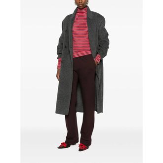 Dries Van Noten Cotton Jersey Track Pants - Brown